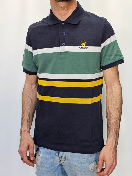 BEVERLY HILLS POLO t-shirt 100% Cotone - Rizzo Abbigliamento Uomo