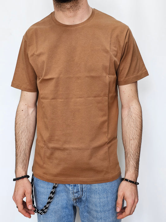T-SHIRT IN COTONE TINTA UNITA