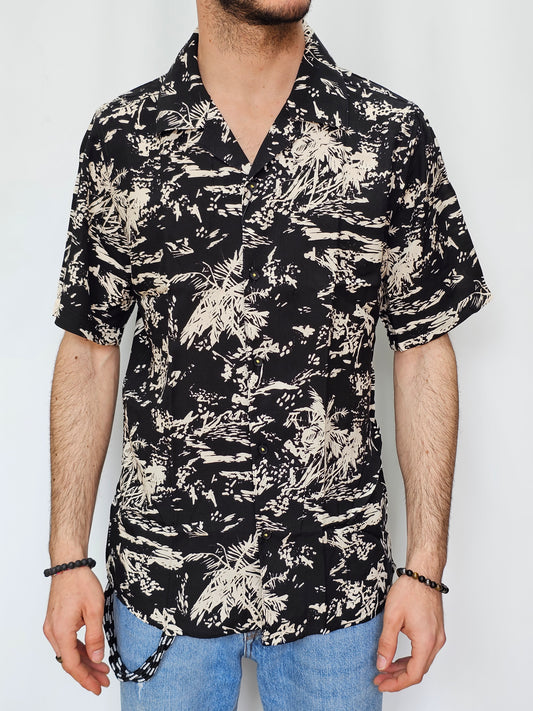 Camicia collo Riviera 100% viscosa - Rizzo Abbigliamento Uomo