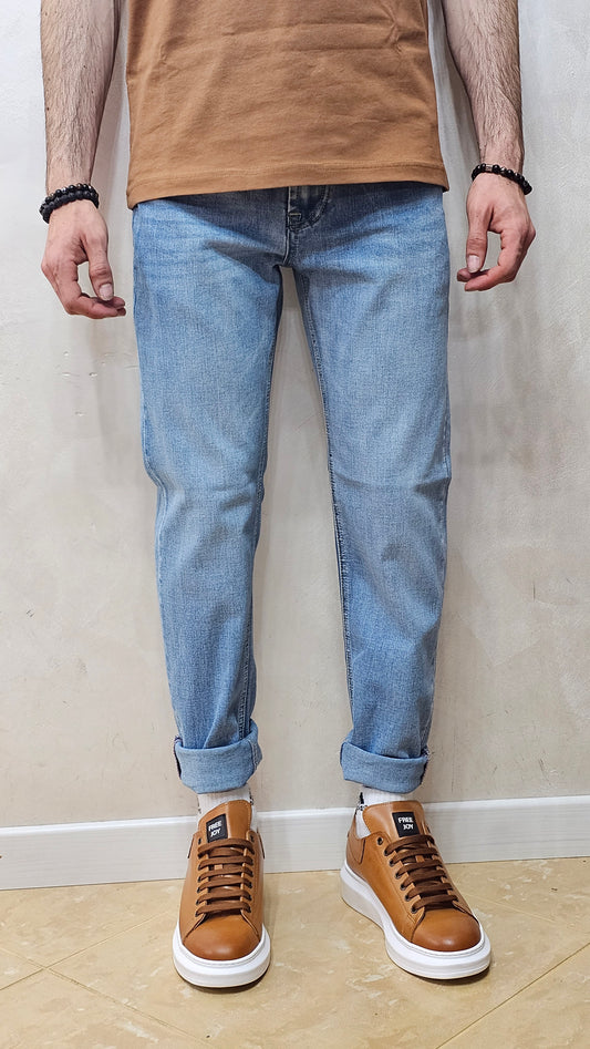 NEW YORK-Denim carrot medio TAKE