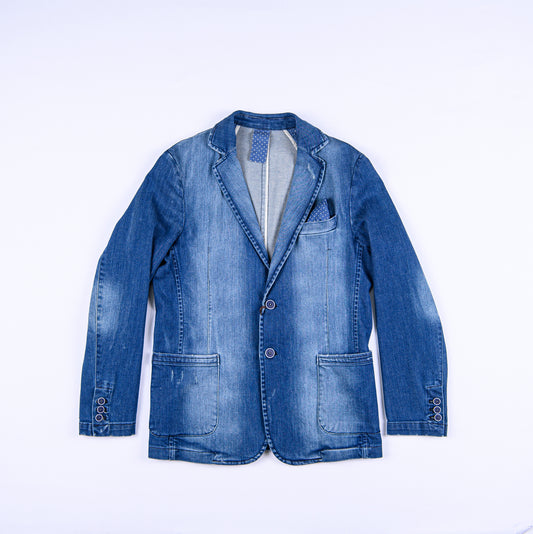 GIACCA UOMO INDIVIDUAL IN DENIM