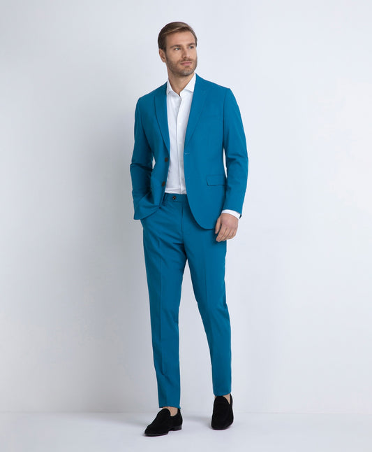 ABITO MONOPETTO BASIC FODERATO 62%POLIESTERE-35%VISCOSA-3%ELASTAN - Rizzo Abbigliamento Uomo