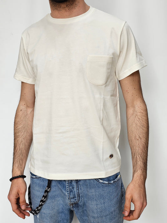 T-SHIRT con taschino in Tinta
